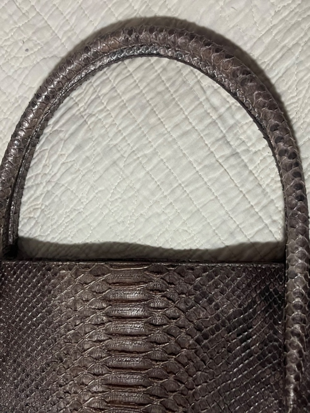 Nancy Gonzalez Python Handbag - Picture 4 of 11